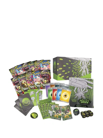 Pokémon Mega Evolution Perfect Order Elite Trainer Box In Grey