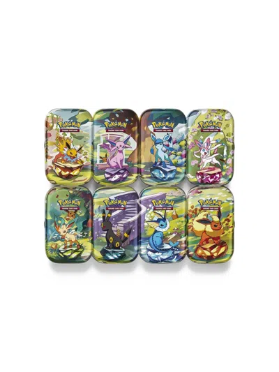 Pokémon Prismatic Evolutions Mini Tins In Green