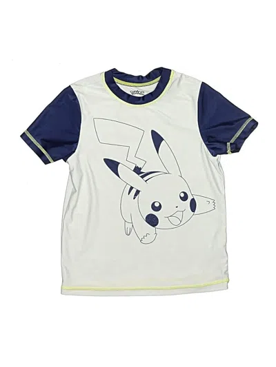 Pre-owned Pokémon Kids' Rash Guard In Blue