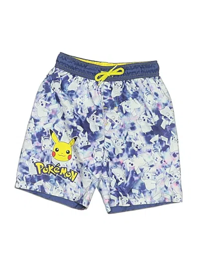 Pre-owned Pokémon Kids' Rash Guard In Blue
