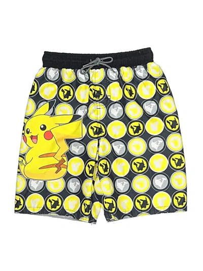 Pre-owned Pokémon Kids' Rash Guard In Yellow