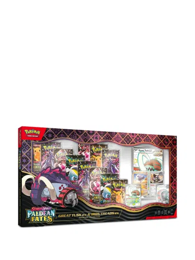 Pokémon Scarlet & Violet Paldean Fates Great Tusk Ex & Iron Treads Ex Premium Collection Box In Multi