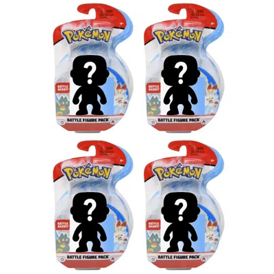 Pokémon Set Of 4 Pokemon Battle Figures Mystery Random Assortment In Multi