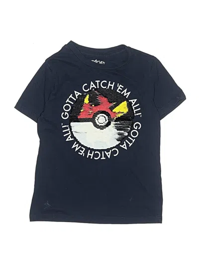 Pre-owned Pokémon Kids' Short Sleeve T-shirt In Blue