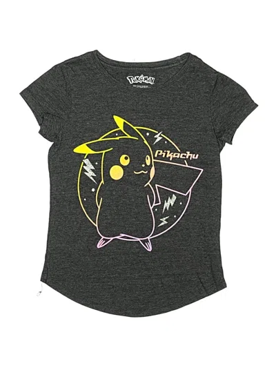 Pre-owned Pokémon Kids' Short Sleeve T-shirt In Gray