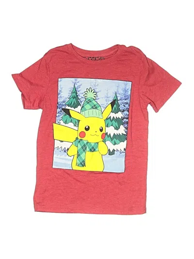Pre-owned Pokémon Kids' Short Sleeve T-shirt In Red