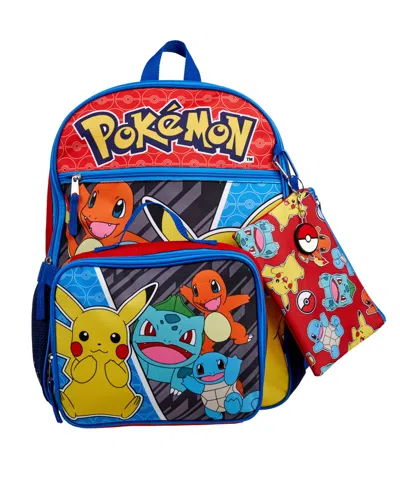 Pokémon Kids' Boy's 5 Pc Backpack Set In Multi