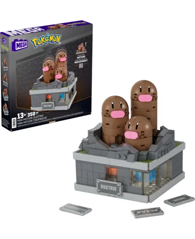 Pokémon Mini Motion Dugtrio Building Toy Kit 343 Pieces For Collectors In Multicolor