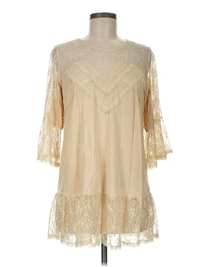 Pre-owned Pol 3/4 Sleeve Blouse In Ivory