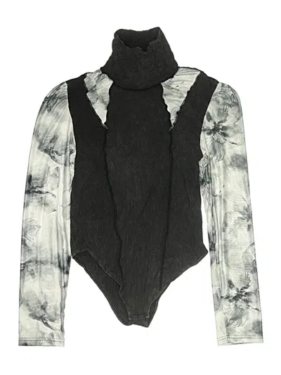 Pre-owned Pol Bodysuit In Black
