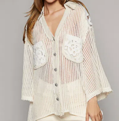 Pol Brandy In Cream In White