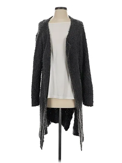 Pre-owned Pol Cardigan Sweater In Gray