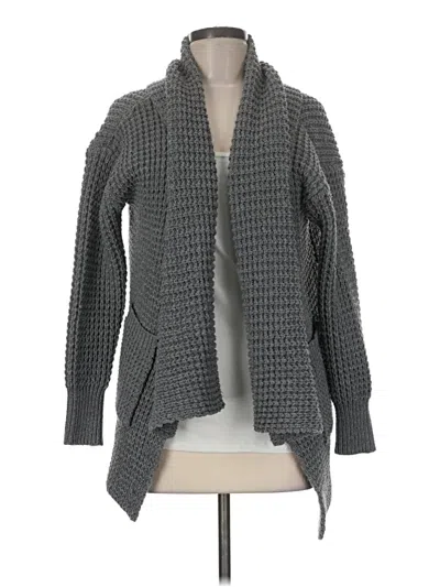 Pre-owned Pol Cardigan Sweater In Gray