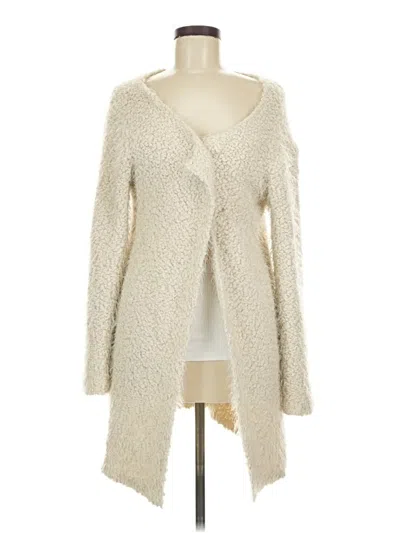 Pre-owned Pol Cardigan Sweater In Ivory
