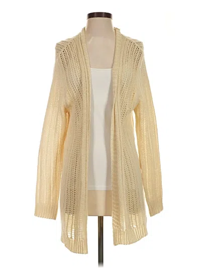 Pre-owned Pol Cardigan Sweater In Ivory