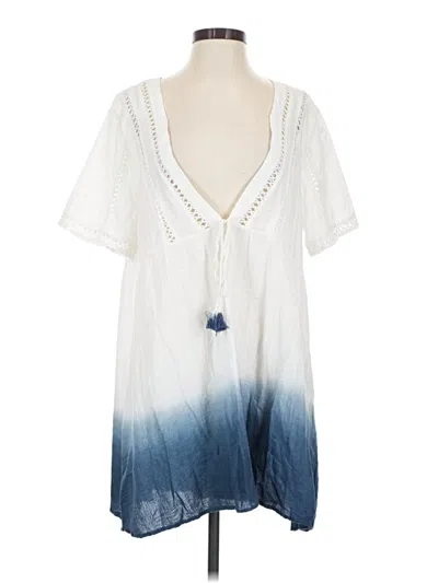 Pre-owned Pol Casual Dress In White