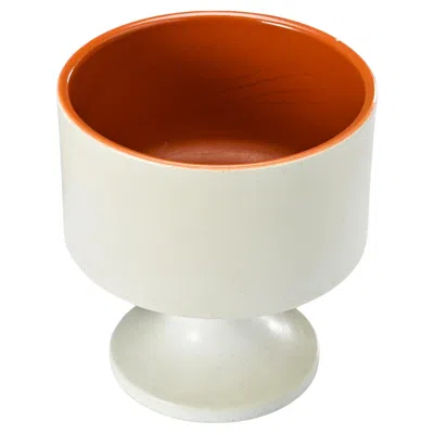Pre-owned Pol Chambost Large Ceramic Cup, Mid-century Modern, France In Sand