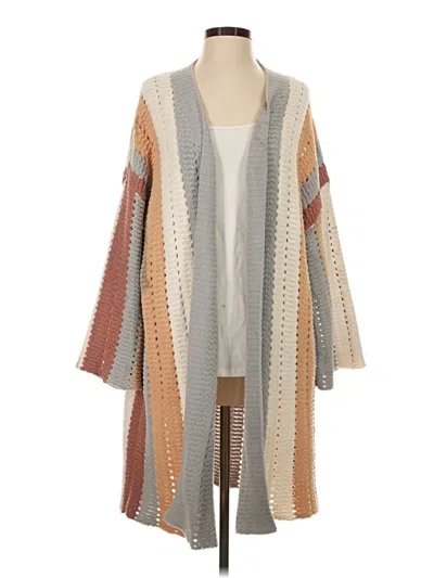Pre-owned Pol Coat In Gray