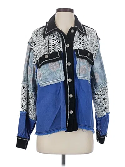 Pre-owned Pol Denim Jacket In Blue
