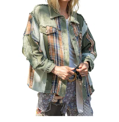 Pol Did It Occur To You Jacket In Army Green