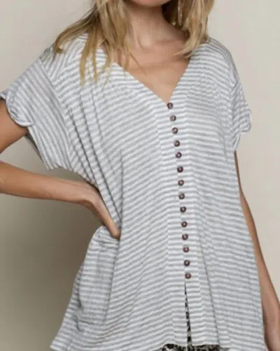 Pol Faith In Grey/white In Multi