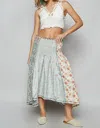 Pol Floral Printed Woven Skirt In Multi In Multi