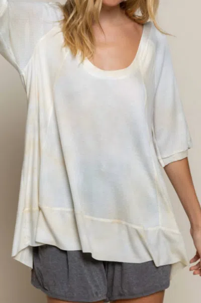 Pol Heather In Coconut Blend In White