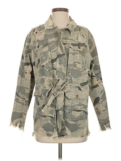 Pre-owned Pol Jacket In Green