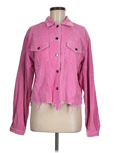 Pre-owned Pol Jacket In Pink