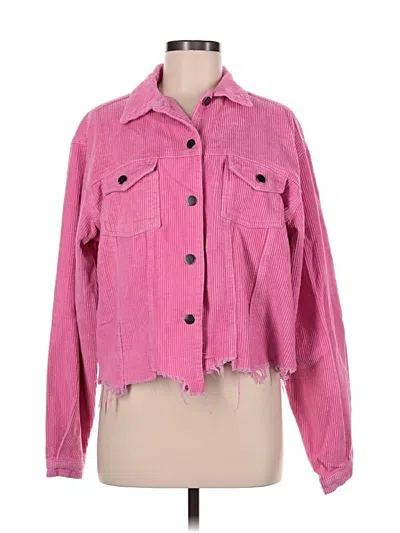 Pre-owned Pol Jacket In Pink