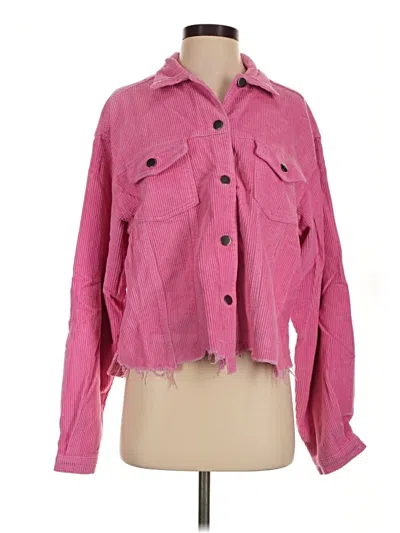 Pre-owned Pol Jacket In Pink