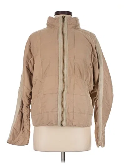 Pre-owned Pol Jacket In Tan