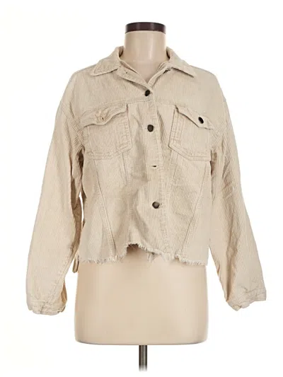 Pre-owned Pol Jacket In Tan