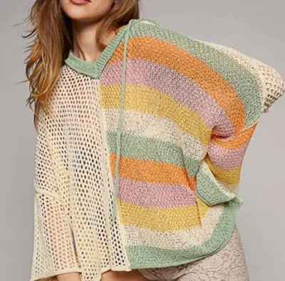 Pol Kendra In Beige/ Multi