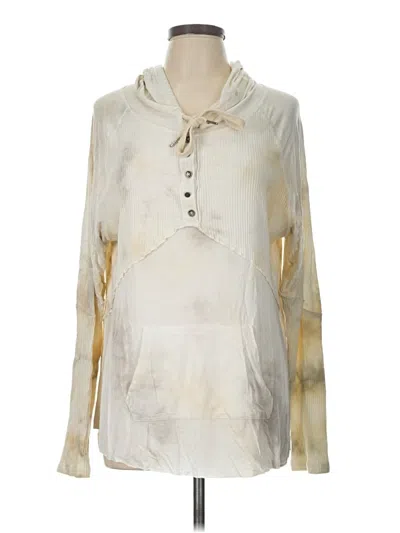Pre-owned Pol Long Sleeve O Shirt In Ivory