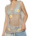 Pol Otis Top In Tan In Gold