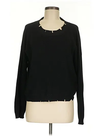 Pre-owned Pol Pullover Sweater In Black