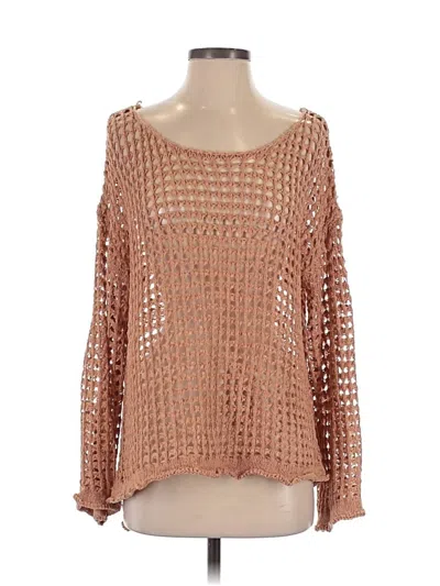 Pre-owned Pol Pullover Sweater In Brown