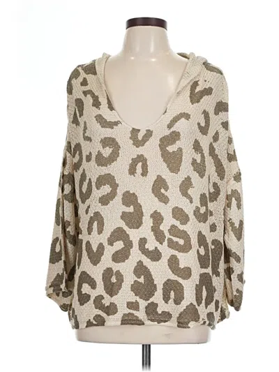 Pre-owned Pol Pullover Sweater In Brown