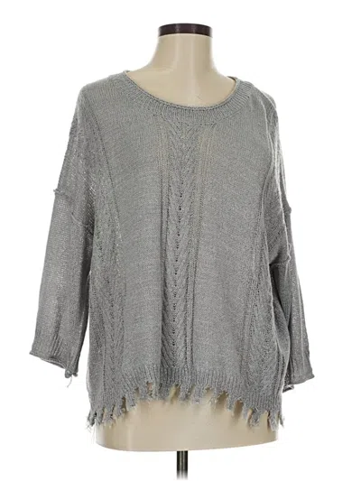 Pre-owned Pol Pullover Sweater In Gray