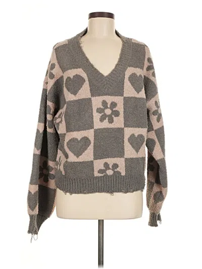 Pre-owned Pol Pullover Sweater In Gray