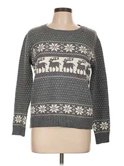 Pre-owned Pol Pullover Sweater In Gray