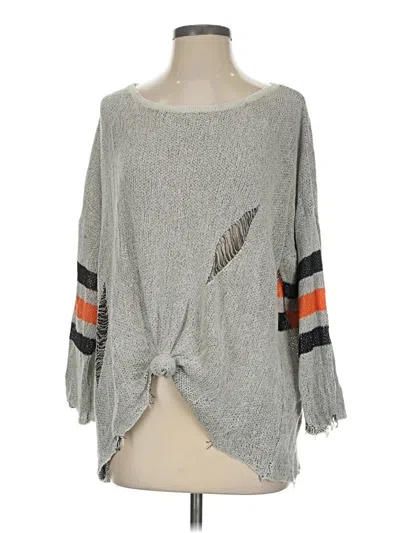 Pre-owned Pol Pullover Sweater In Gray