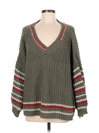 Pre-owned Pol Pullover Sweater In Green