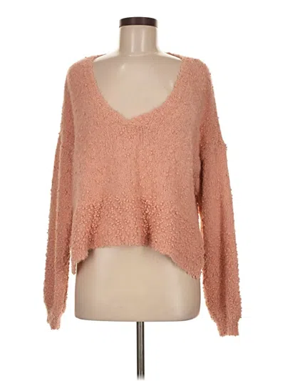 Pre-owned Pol Pullover Sweater In Pink