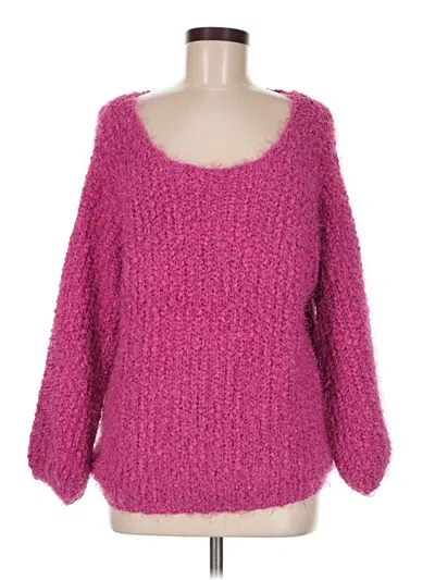 Pre-owned Pol Pullover Sweater In Pink