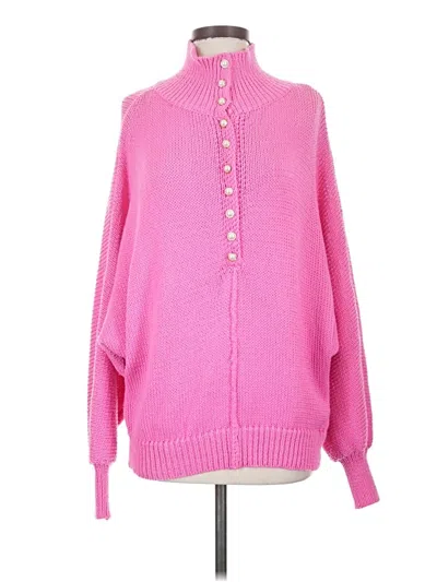 Pre-owned Pol Pullover Sweater In Pink