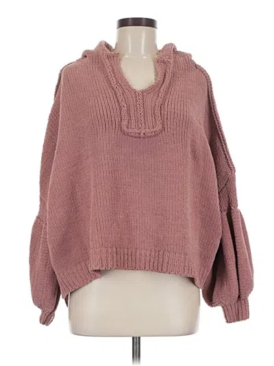 Pre-owned Pol Pullover Sweater In Pink