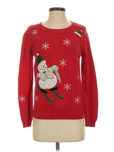 Pre-owned Pol Pullover Sweater In Red