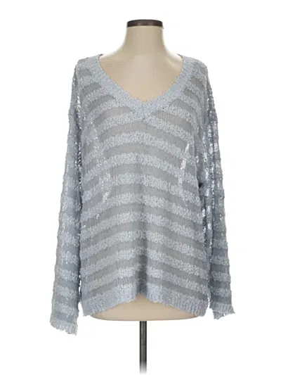 Pre-owned Pol Pullover Sweater In Silver